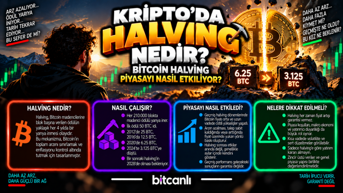 Kripto’da Halving Nedir? Bitcoin Halving Piyasayı Nasıl Etkiliyor?